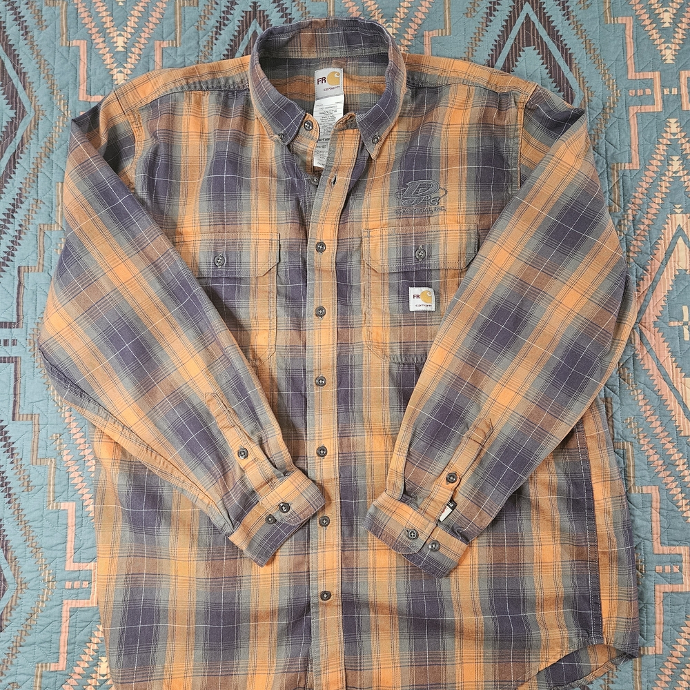 Carhartt Men's Plaid FR CAT 2 Shirt‎